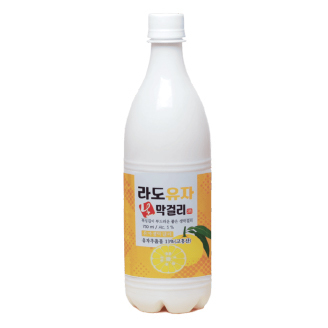 라도유자생막걸리