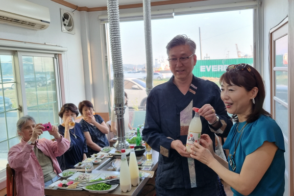 광양막걸리, 일본 요리연구가 입맛 사로잡다
